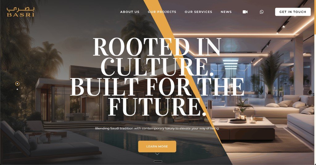 Basri Developments Website